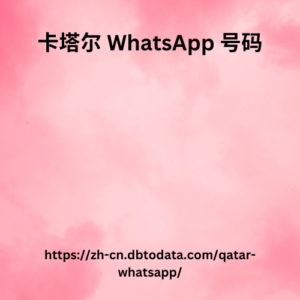 卡塔尔 WhatsApp 号码